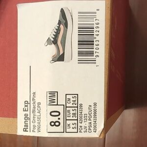 Brand new in box Vans